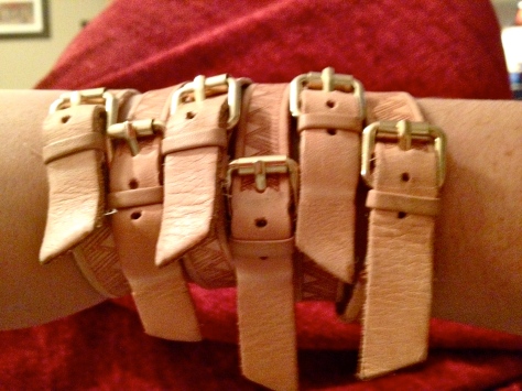 bracelets from scraps